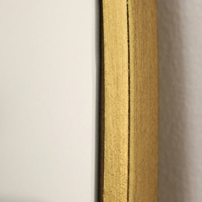 Großer moderner Pinterest-Spiegel mit Goldrahmen (180 x 119 cm) – Sonderangebot